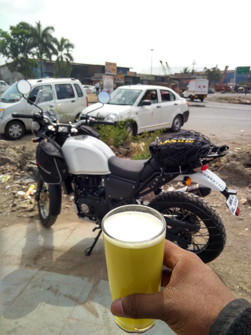 1st PitStop with the 2018 Royal Enfield Himalayan